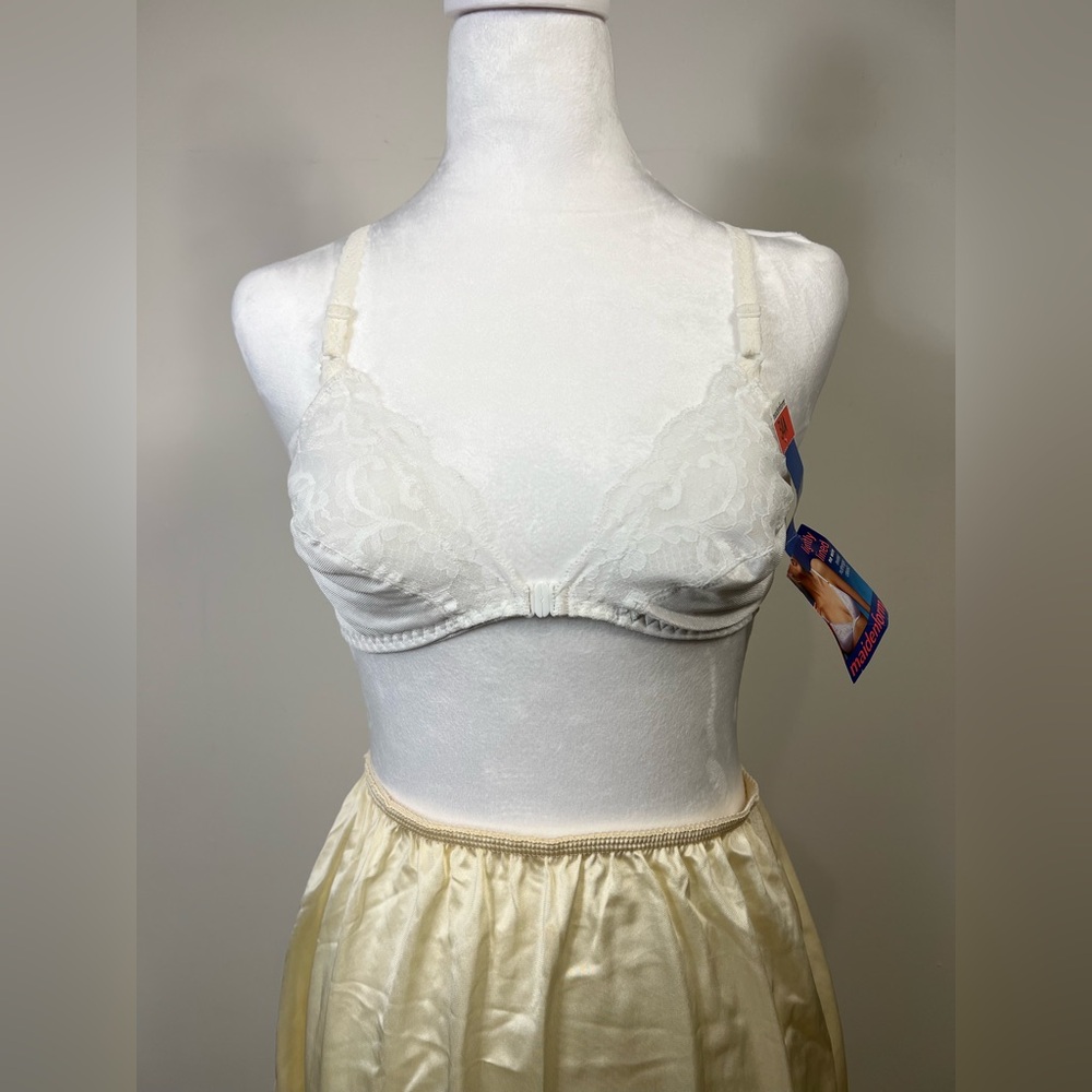 90s white bra